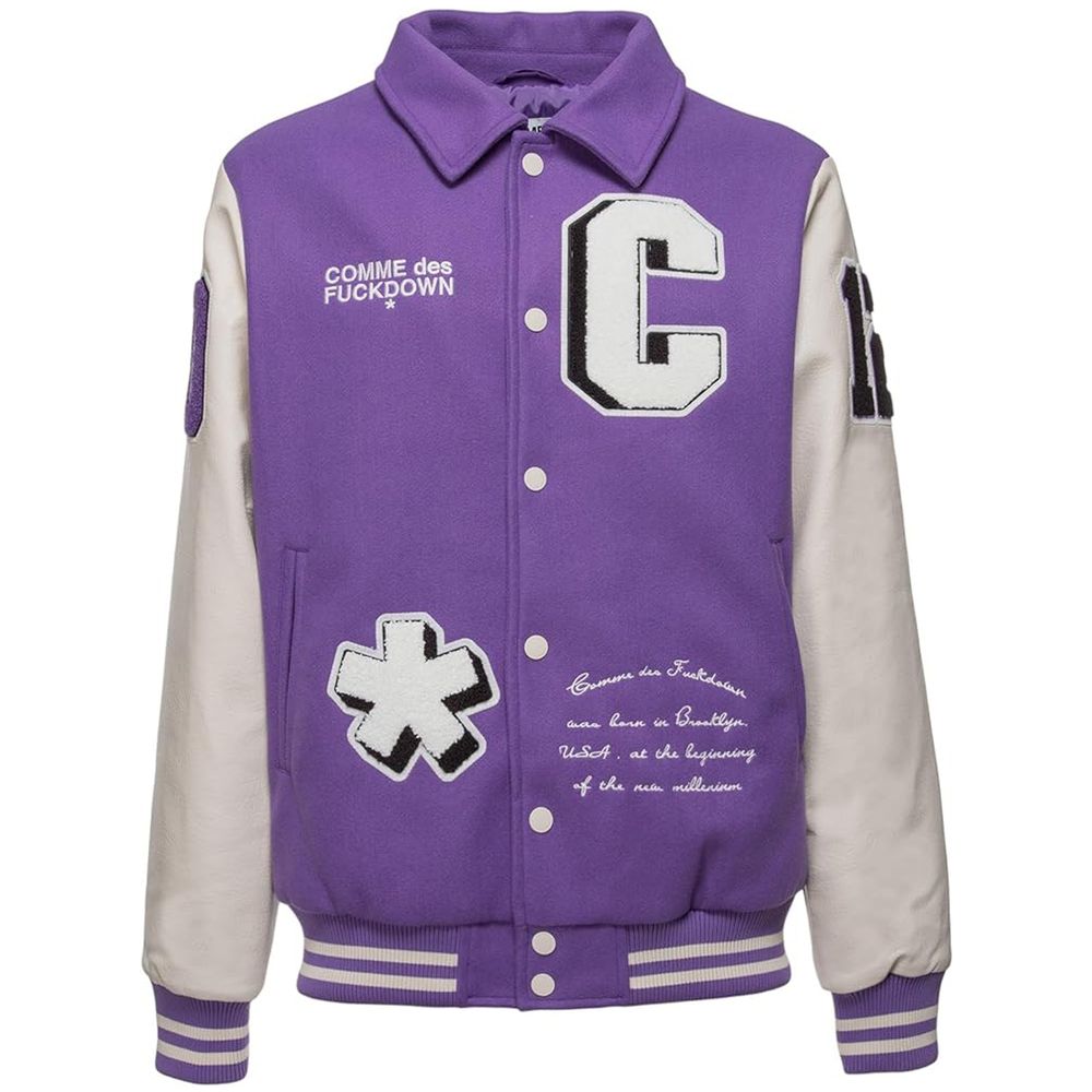 Purple Polyester Jacket