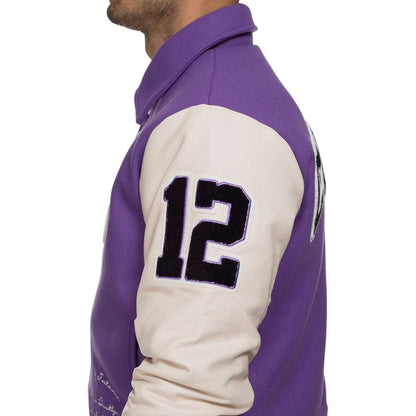 Purple Polyester Jacket