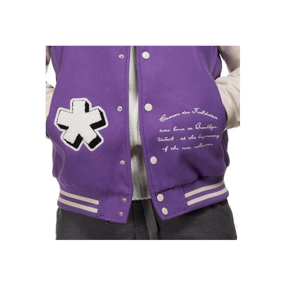 Purple Polyester Jacket