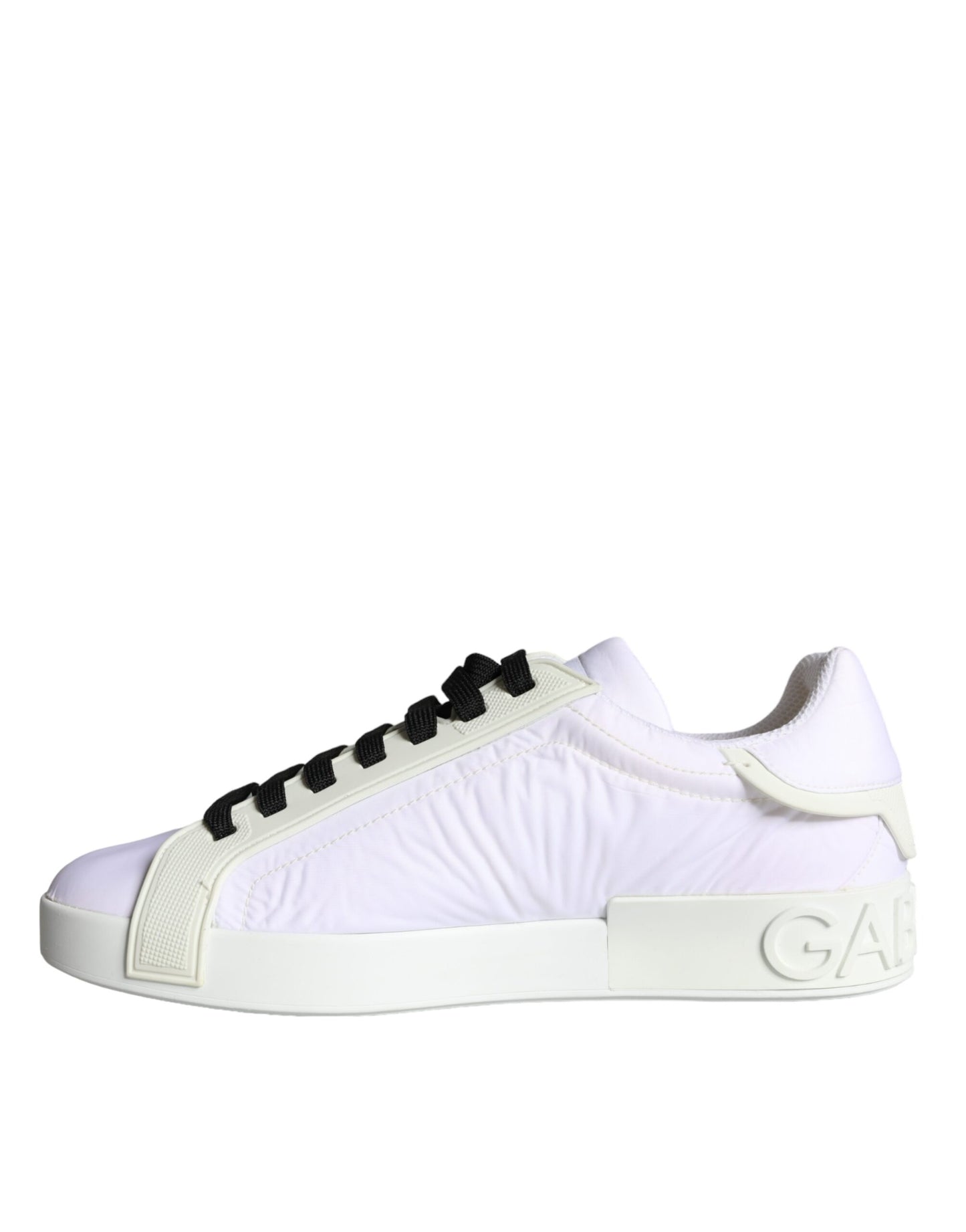 White Portofino Logo Low Top Trainers Sneakers Shoes