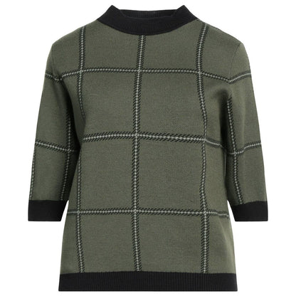 Green Viscose Sweater