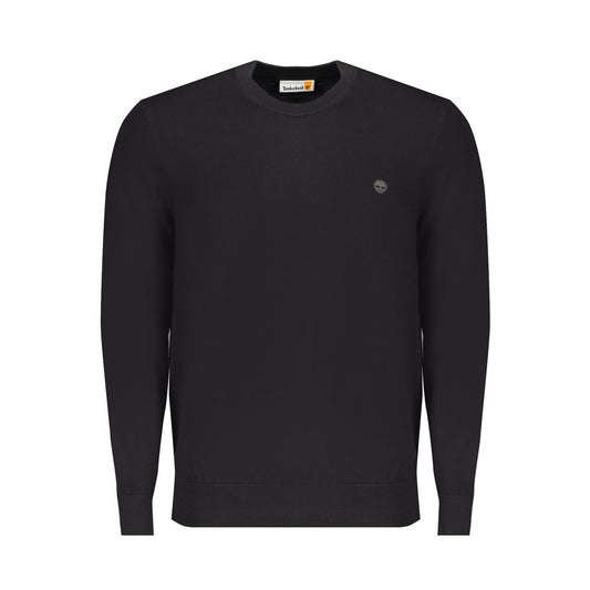 Black Cotton Sweater