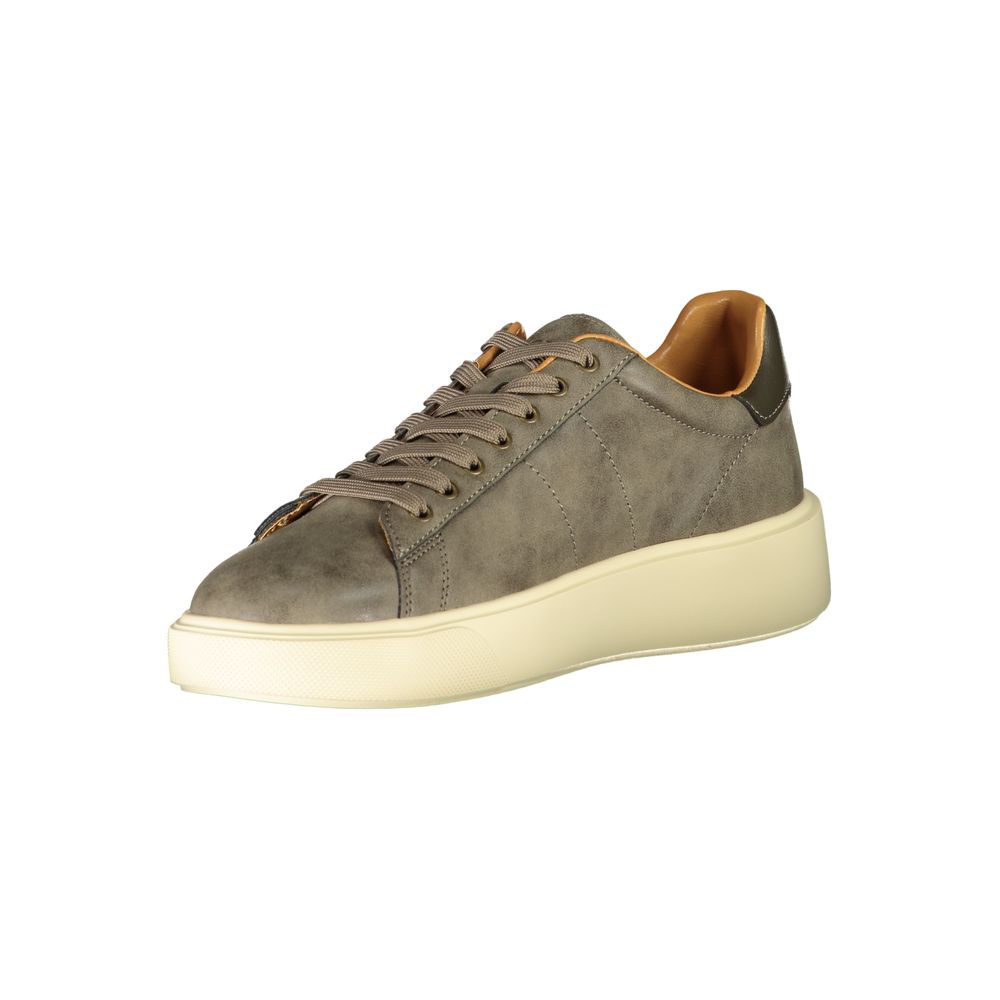 Beige Polyester Sneaker