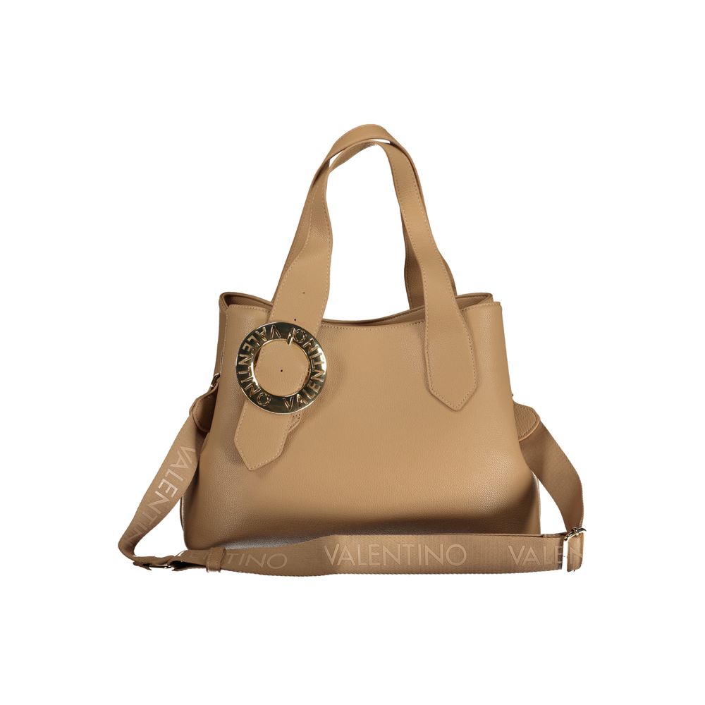 Beige Polyethylene Handbag