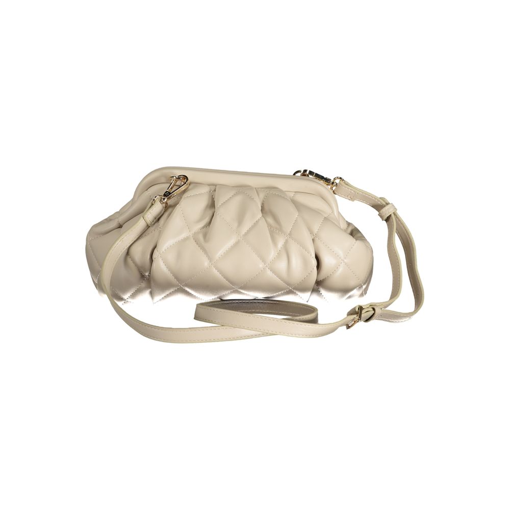 Beige Polyethylene Handbag