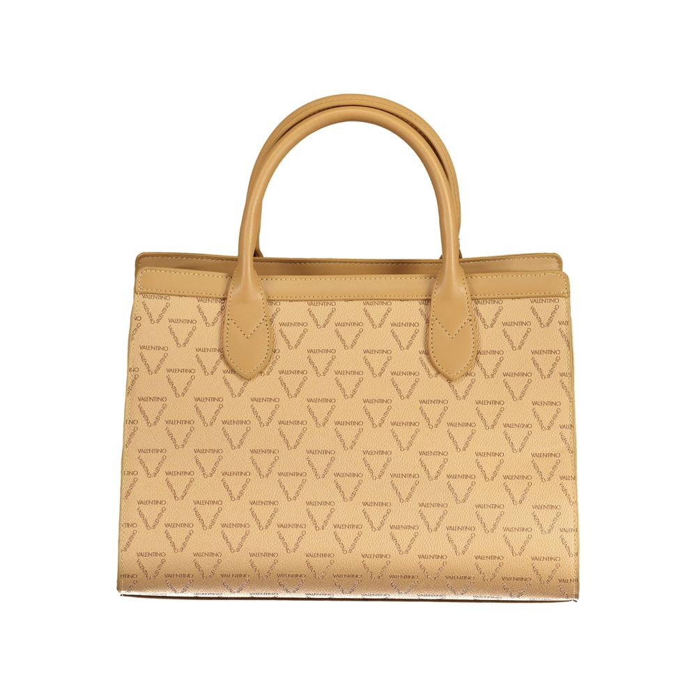 Beige Polyethylene Handbag