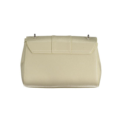 Beige Polyethylene Handbag