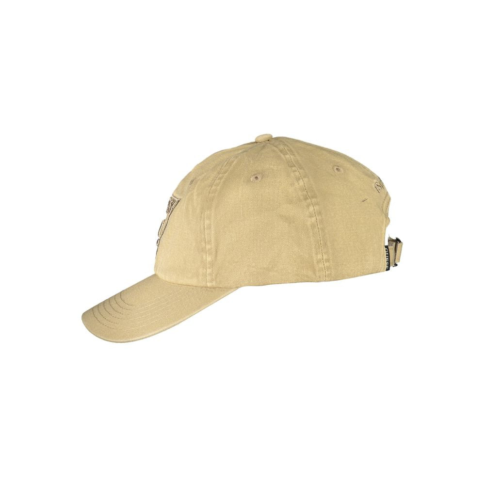 Beige Cotton Hats & Cap