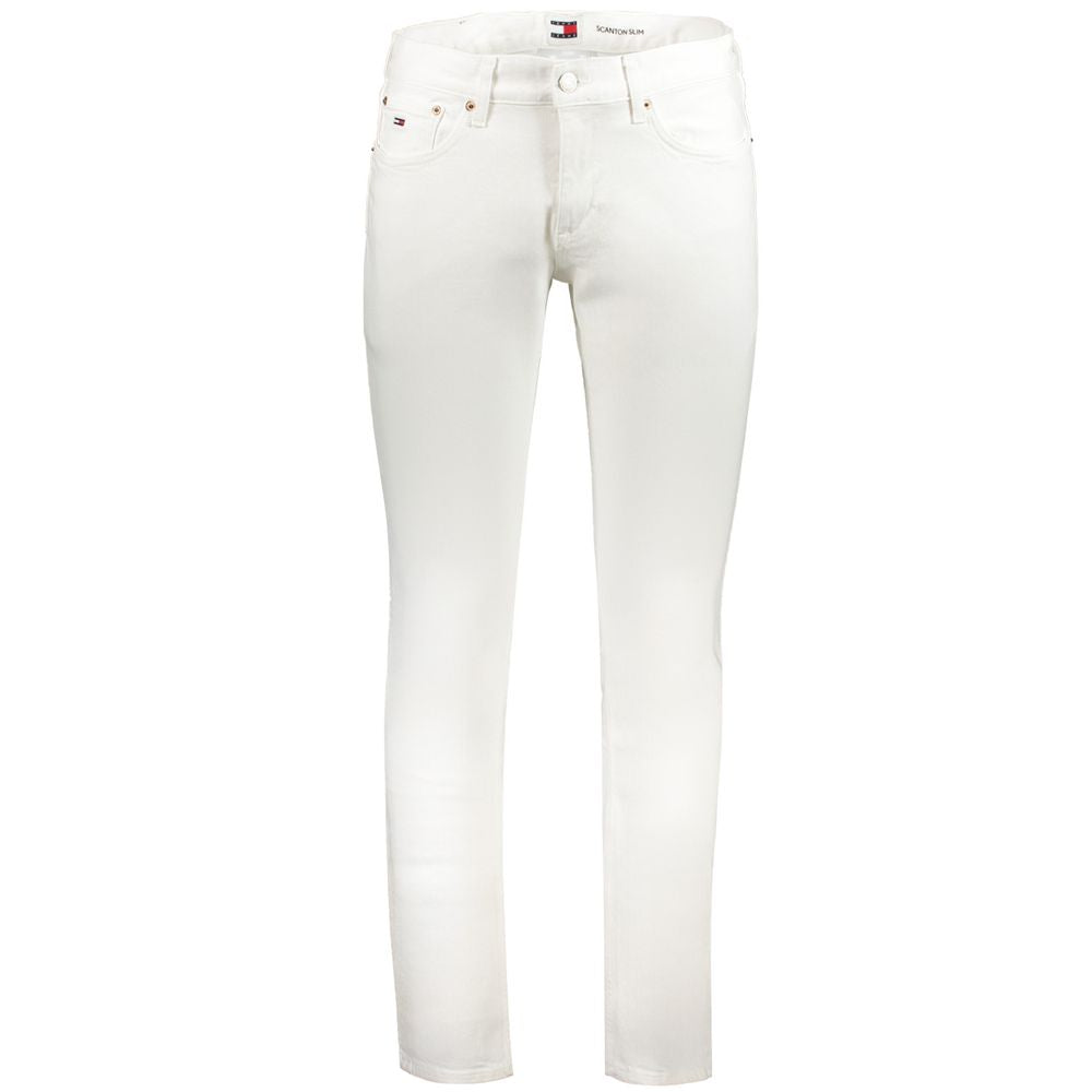 White Cotton Jeans & Pant