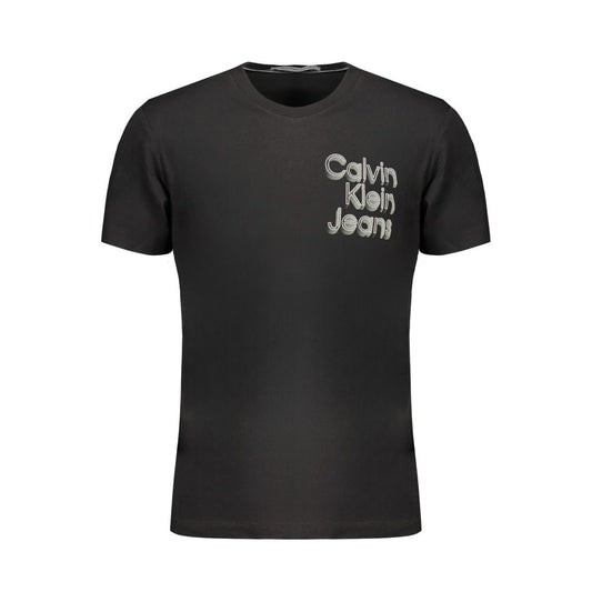 Black Cotton T-Shirt