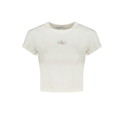 White Cotton Tops & T-Shirt