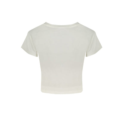 White Cotton Tops & T-Shirt