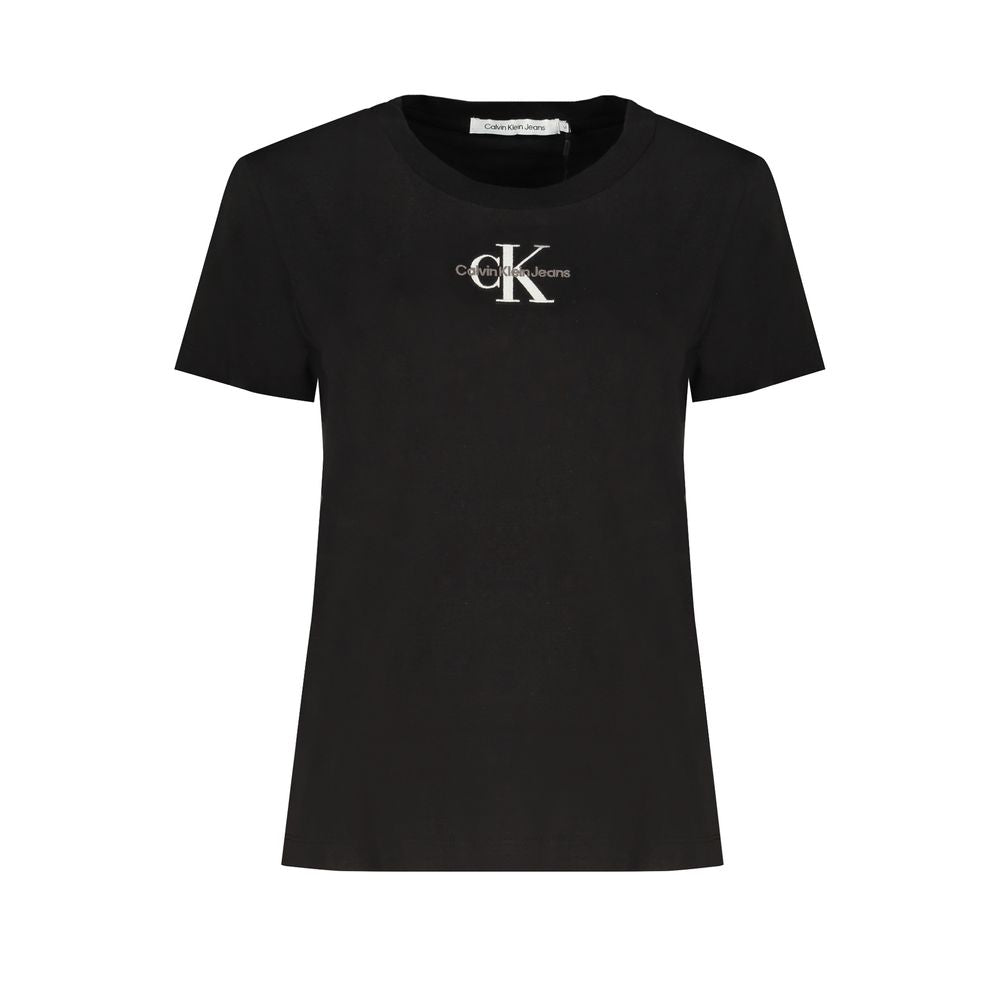 Black Cotton Tops & T-Shirt