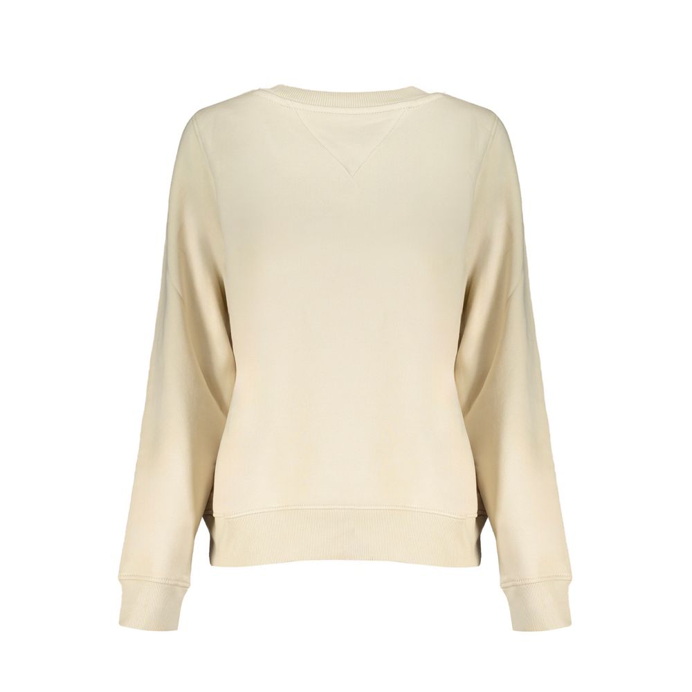 Beige Cotton Sweater