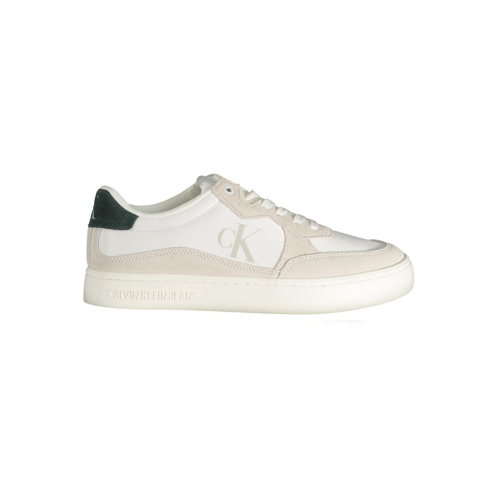 White Leather Men Sneaker