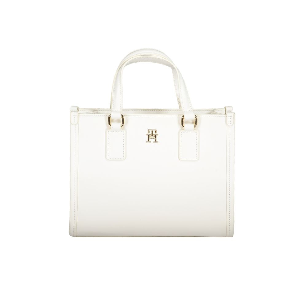 White Polyethylene Handbag