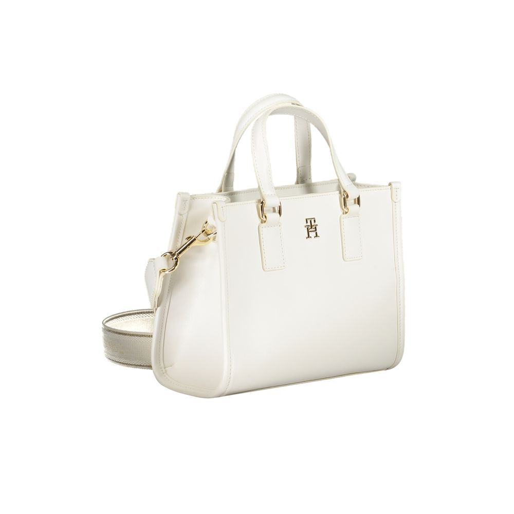 White Polyethylene Handbag