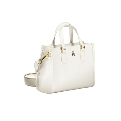 White Polyethylene Handbag