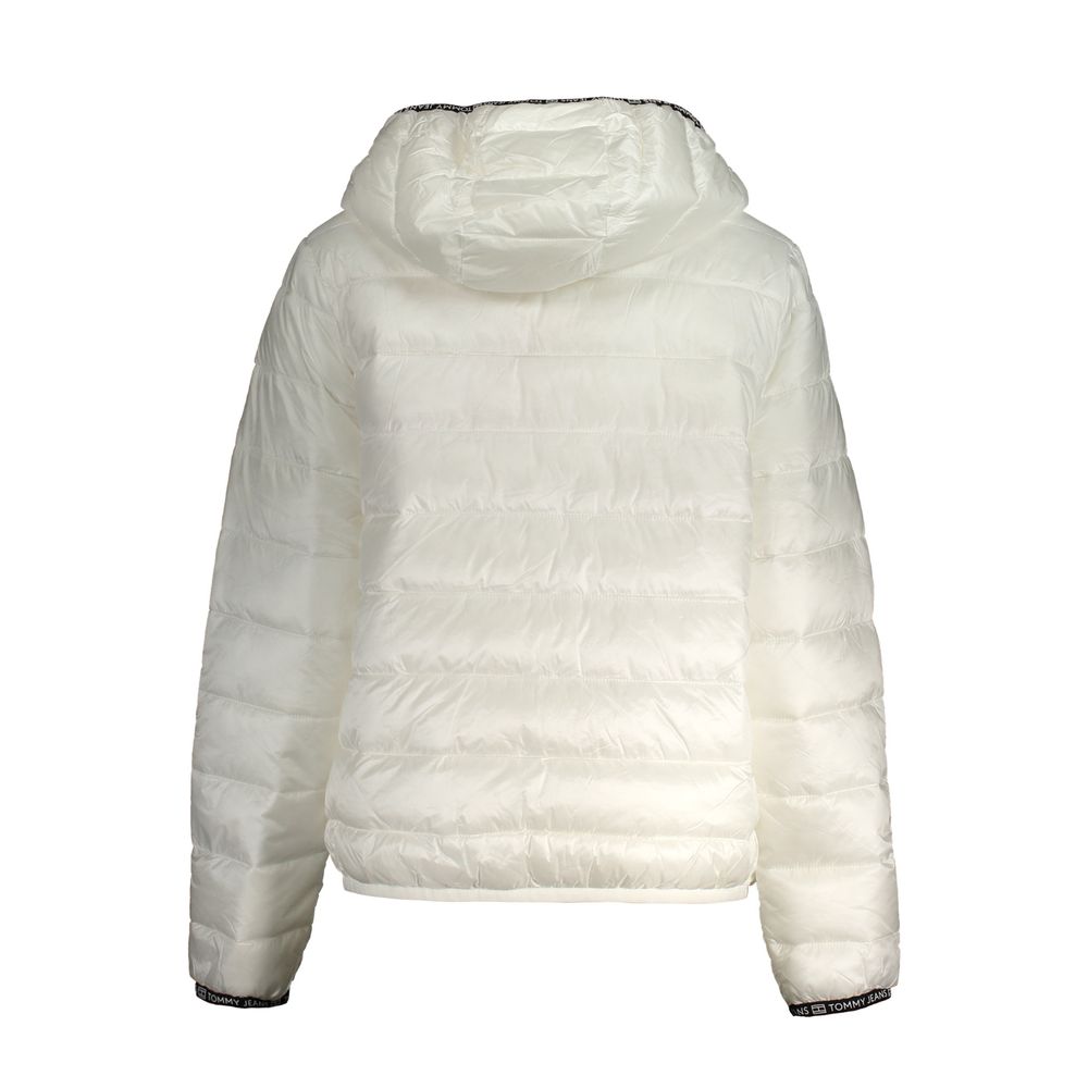 White Polyester Jackets & Coat