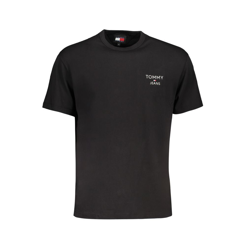 Black Cotton T-Shirt