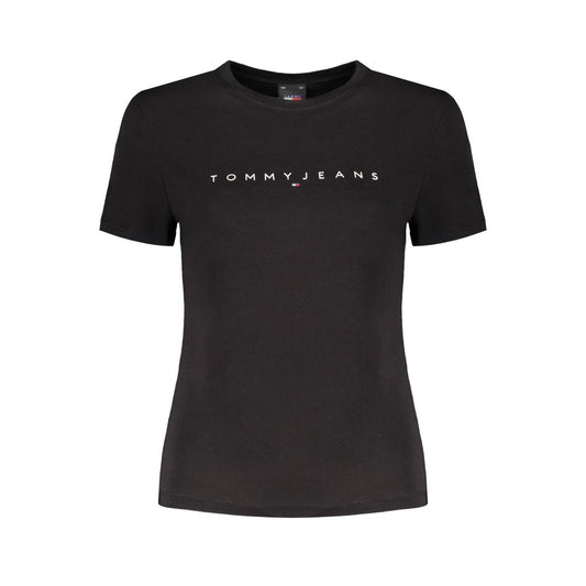 Black Cotton Tops & T-Shirt