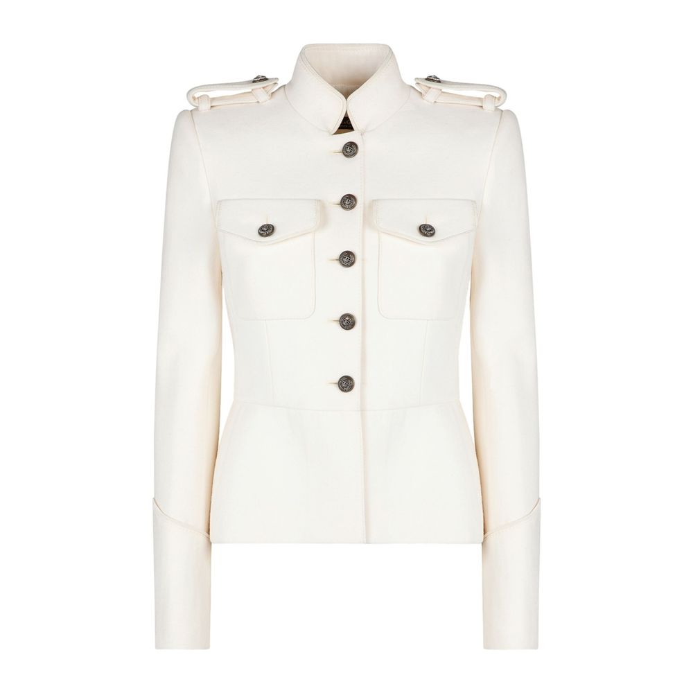 White Wool Jackets & Coat