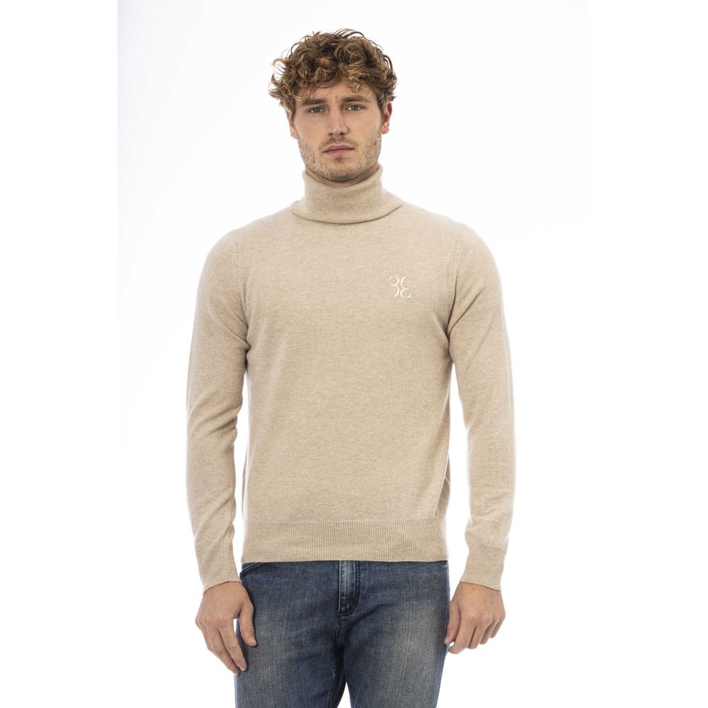 Beige Cashmere Sweater