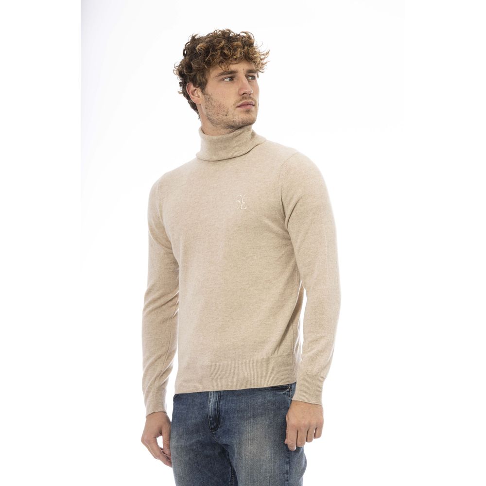 Beige Cashmere Sweater