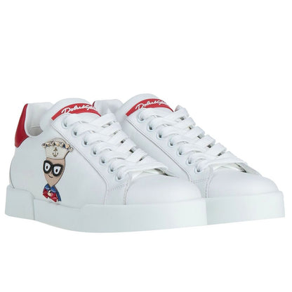 White Leather Di Calfskin Sneaker