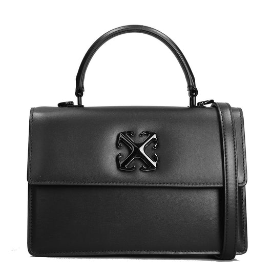 Black Leather Crossbody Bag