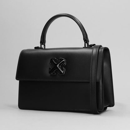 Black Leather Crossbody Bag