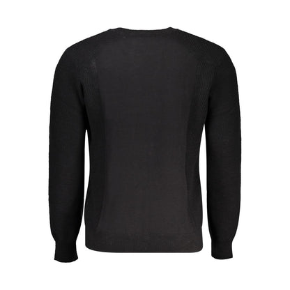 Black Cotton Sweater