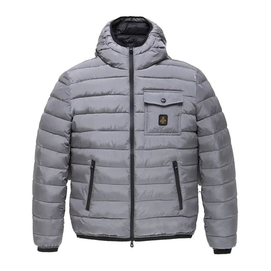 Gray Nylon Jacket