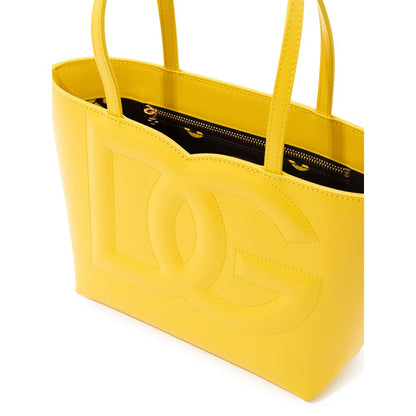 Yellow Leather Handbag