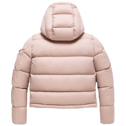 Pink Polyester Jackets & Coat