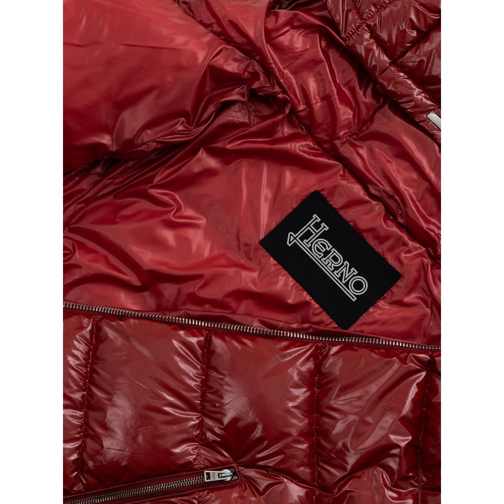 Red Polyamide Jackets & Coat