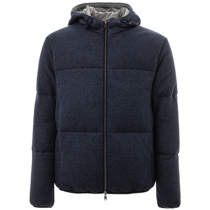 Navy Blue Cotton Jacket