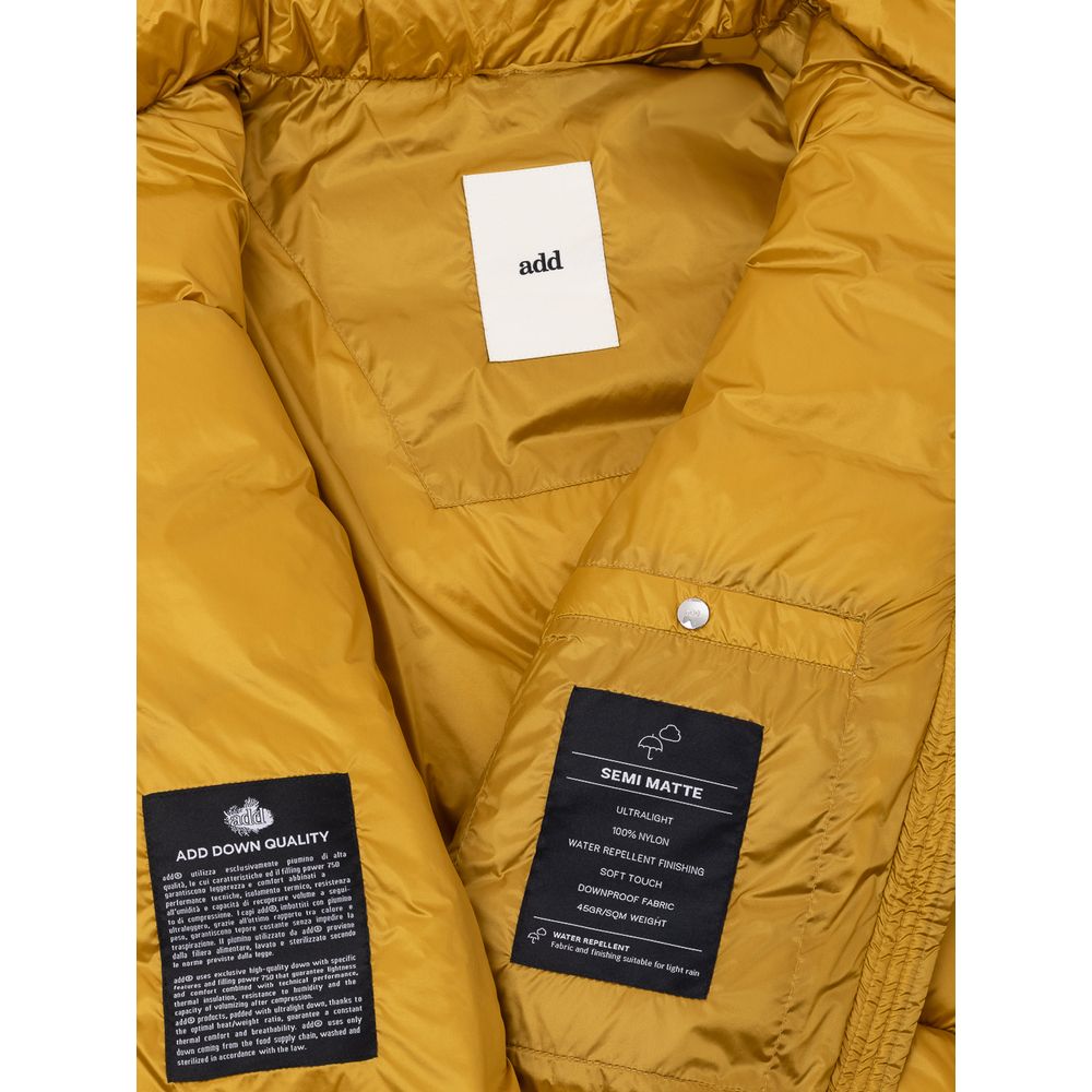 Gold Polyamide Jackets & Coat