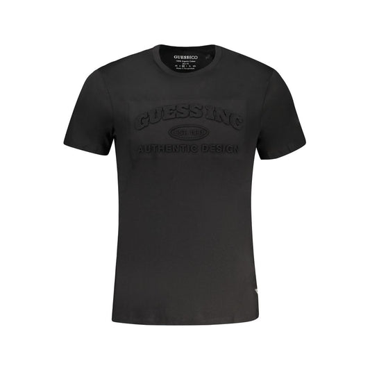 Black Cotton T-Shirt