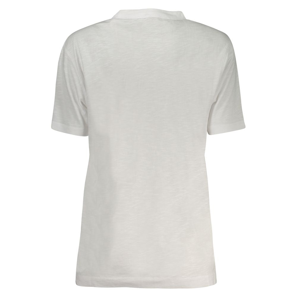 White Cotton Tops & T-Shirt