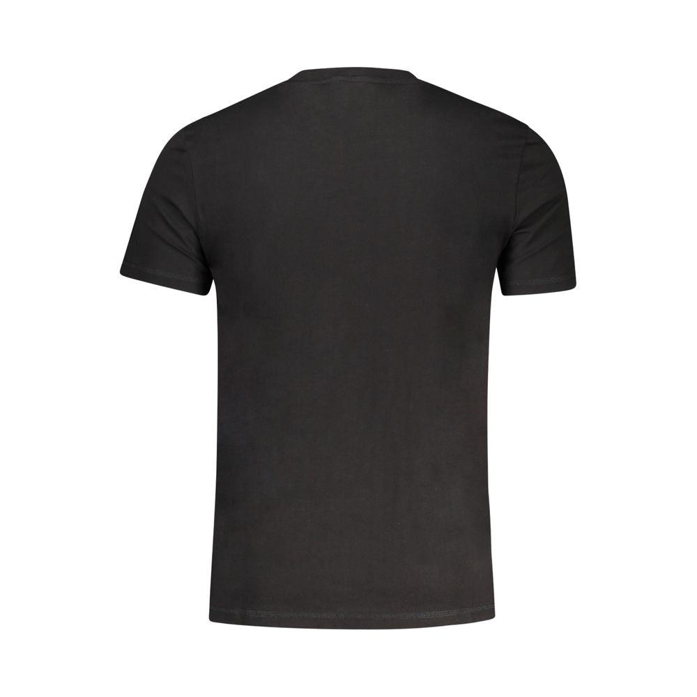 Black Cotton T-Shirt