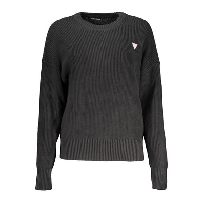 Black Cotton Sweater