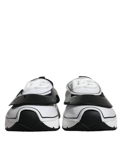 White Black Logo Plaque Daymaster Sneakers Shoes