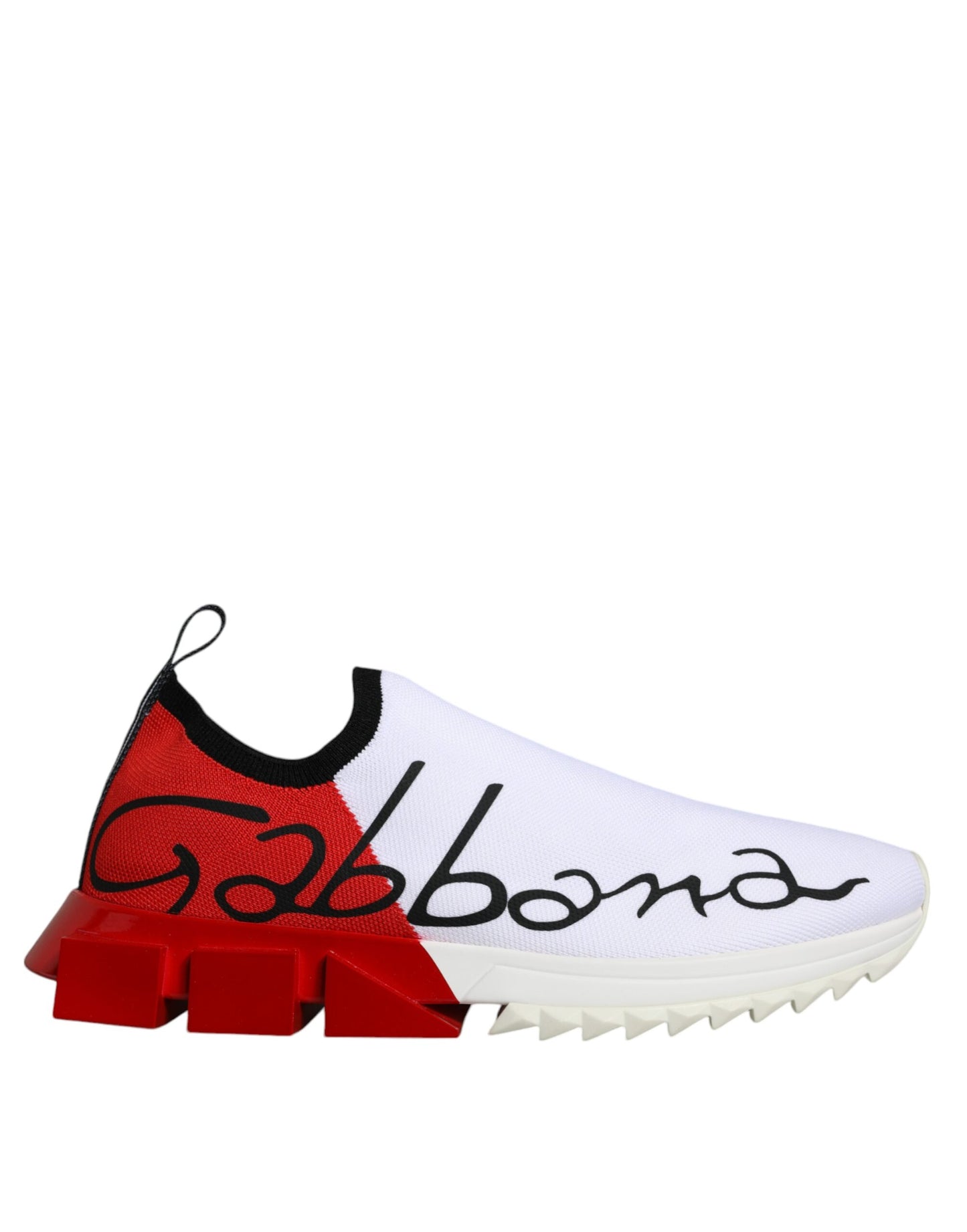 White Red Low Top Sorrento Men Sneakers Shoes