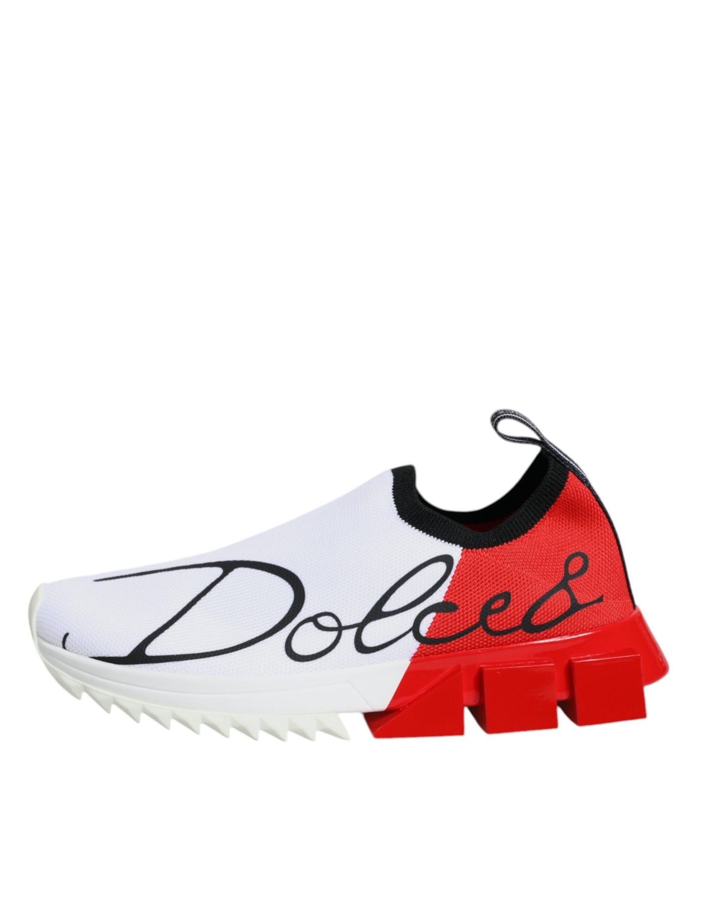 White Red Low Top Sorrento Men Sneakers Shoes