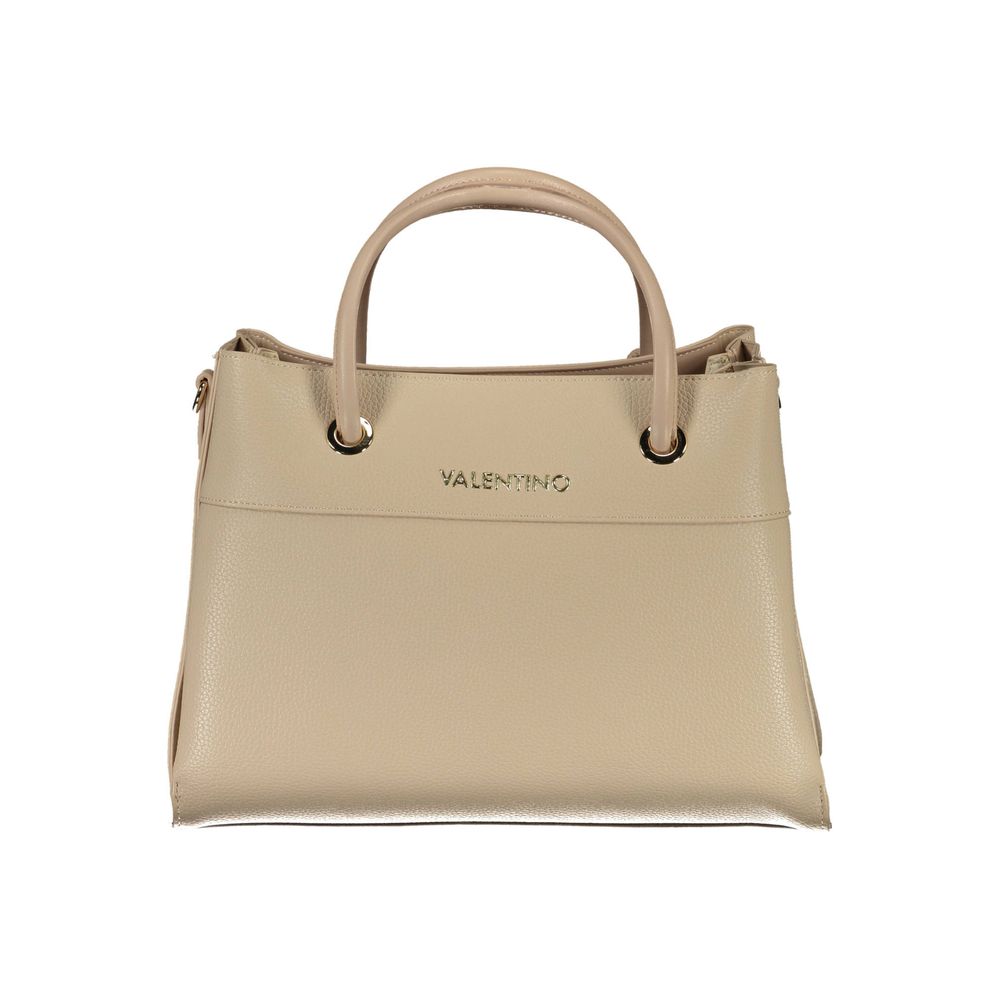 Beige Polyethylene Handbag