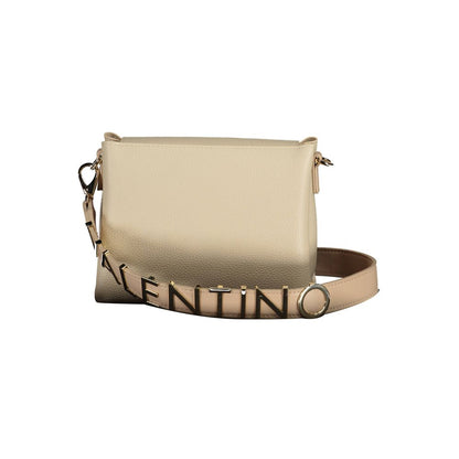 Beige Polyethylene Handbag