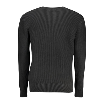 Black Cotton Sweater