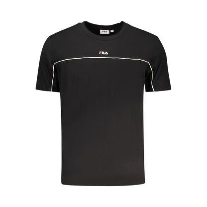 Black Cotton T-Shirt