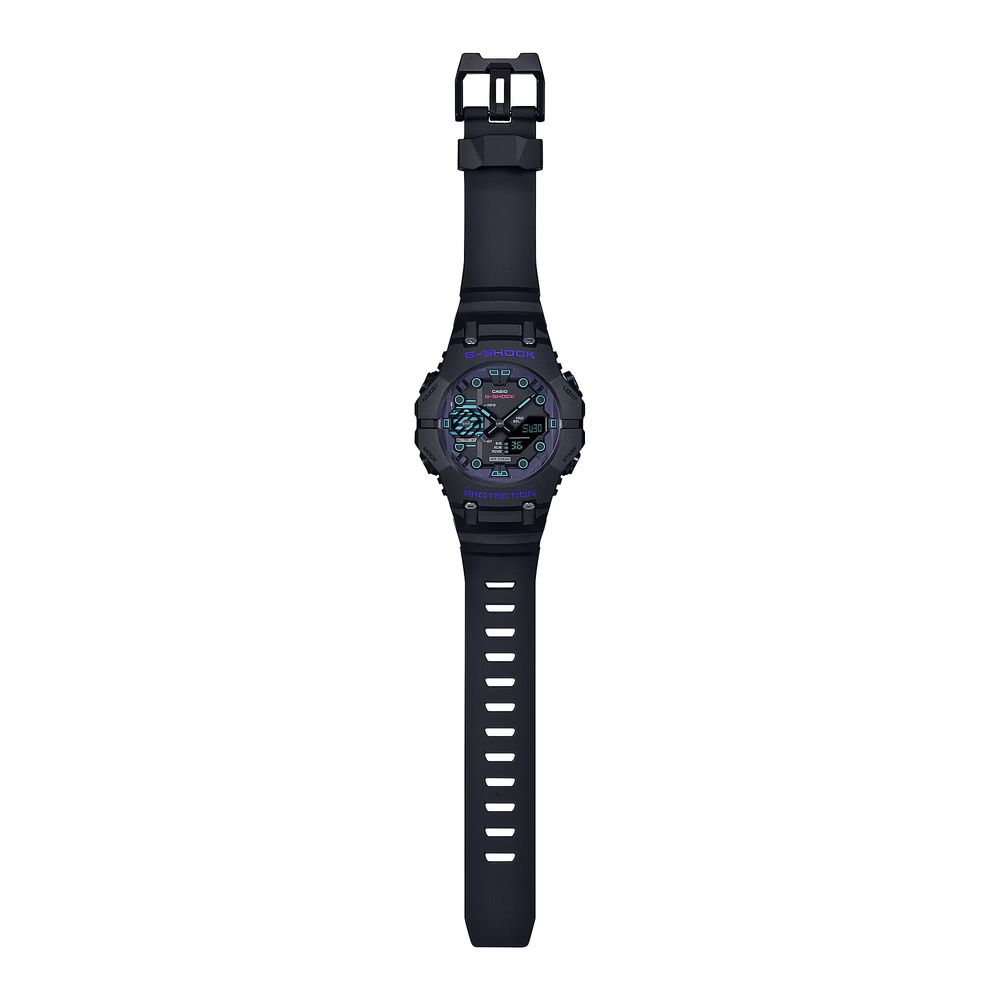 Black Resin Watch